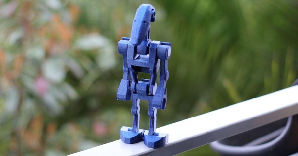 lego battle droid 400 crafty sven download free stl model printablescom 3d models toys & games action figures statues scale sw 3d print model - Mito3D