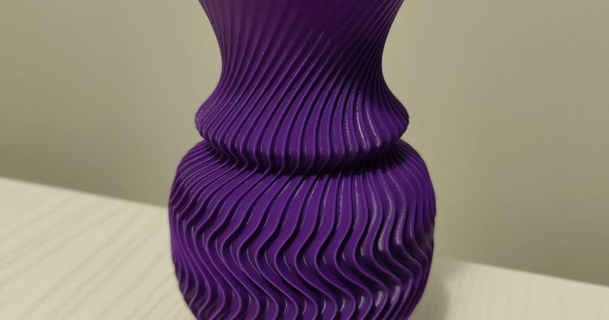 twist vase stel download free stl model printablescom 3d models household decor decoration flowervase geometric modern spiralizedvasemode 3d print model - Mito3D