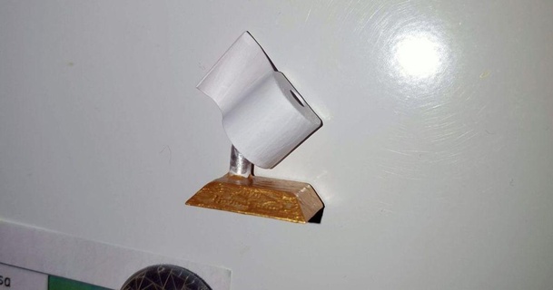 2020 banheiro papel memorial magnético super perf baixar livre stl modelo printablescom 3d modelos casa equipamento geladeira imã esqueça 3d print model - Mito3D
