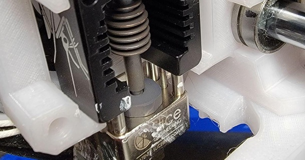 Moskito montieren Prusa Mini Messing Einsätze Direwolf download frei stl Modell Printablescom 3d Modelle Drucker Upgrades offizielleprusamini Prusamini prusaminiplus Slice Engineering 3d print model - Mito3D