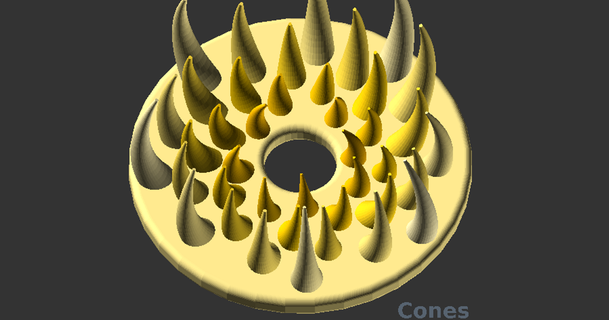 cones jack download free stl model printablescom 3d models art & design designs mount pad sandworm eggcup eggholder 3d print model - Mito3D