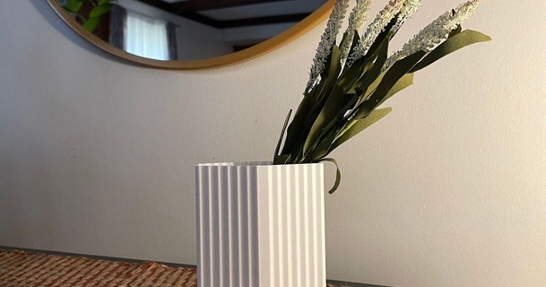 moderno vaso 001 cmdesign baixar livre stl modelo printablescom 3d modelos casa decoração flores Primavera 3d print model - Mito3D