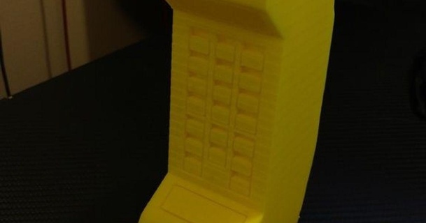 motorola brick phone dice tower kickbut101 download free stl model printablescom 3d models toys & games board brickphone dicetower gaming 3d print model - Mito3D