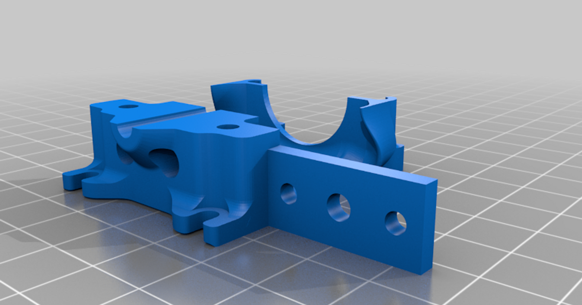 ab-bn 30 dragon hotend bltouch mount ksanislo download free stl model printablescom 3d models printers - upgrades 3D print model - Mito3D