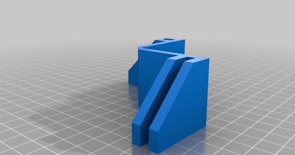 pilares pared puerta apoya teomne descargar gratis stl modelo imprimiblescom 3d modelos impresoras accesorios ikealack carencia pearson walmart 3d print model - Mito3D