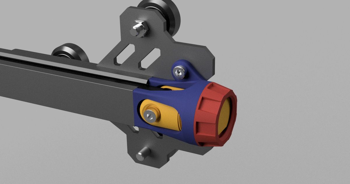 cintura tenditore elegoo Nettuno 2 2s x axis fuga Scarica gratuito stl modello printablescom 3d Modelli stampanti aggiornamenti beltholder tendicinghia elegooneptune2 3D print model - Mito3D