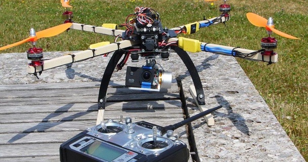 falconona cuadricóptero Alemania fan4tix descargar gratis stl modelo imprimiblescom 3d modelos pasatiempo hacedores rc robótica apm26 GPS presupuesto multicóptero 3d print model - Mito3D