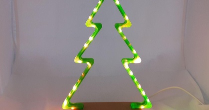 neopixel christmas tree 3deks download free stl model printablescom 3d models household decor 3d print model - Mito3D