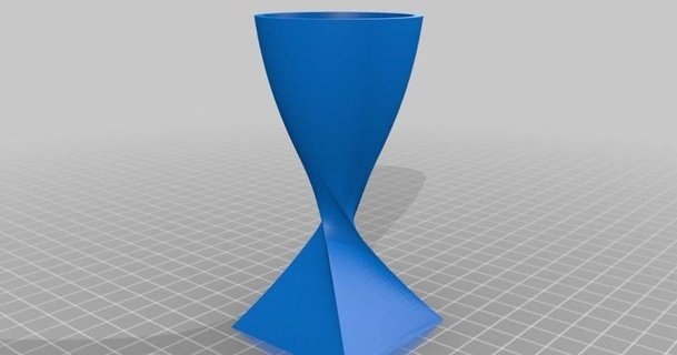 vase x2 versões rua baixar livre stl modelo printablescom 3d modelos arte Projeto esculturas turbovaso vaso 3d print model - Mito3D