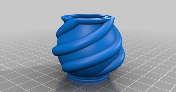 turbo bowl vase+ suite continue rue Télécharger libre stl modèle imprimablescom 3d modèles art conception sculptures bol turbovase vase 3d print model - Mito3D
