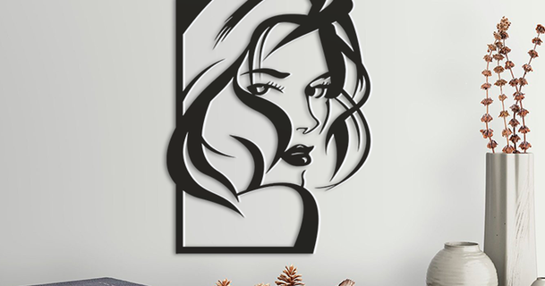 mishkin2 descargar gratis stl modelo imprimiblescom 3d modelos Arte diseño wall mounted decoración Cortador láser mural 3d print model - Mito3D