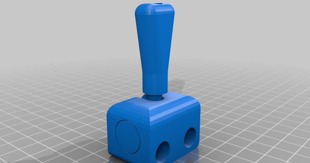 hand truck dolly bungee clamp iop22 download free stl model printablescom 3d models hobby & makers ideas 3d print model - Mito3D