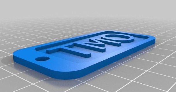 tmo llavero glsf91 descargar gratis stl modelo imprimiblescom 3d modelos Moda accesorios 3d print model - Mito3D