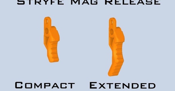nerf stryfe mag release levers lonewolf052 download free stl model printablescom 3d models toys & games outdoor magazine nerfstryfe 3d print model - Mito3D