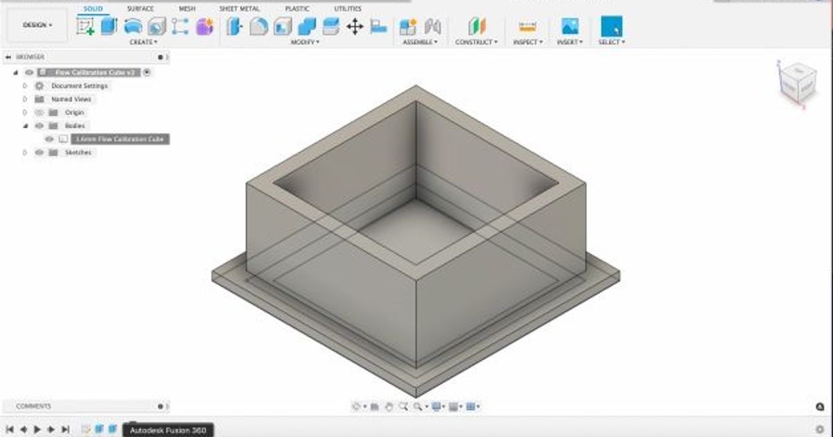 flow calibration cube 16mm wall elphwrkz download free stl model printablescom 3d models printers - upgrades printercalibration 3D print model - Mito3D