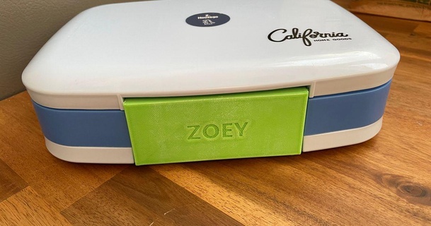 California merce bento scatola pranzo chiusura graemeh Scarica gratuito stl modello printablescom 3d Modelli domestico cucina bentobox sacco per 3d print model - Mito3D