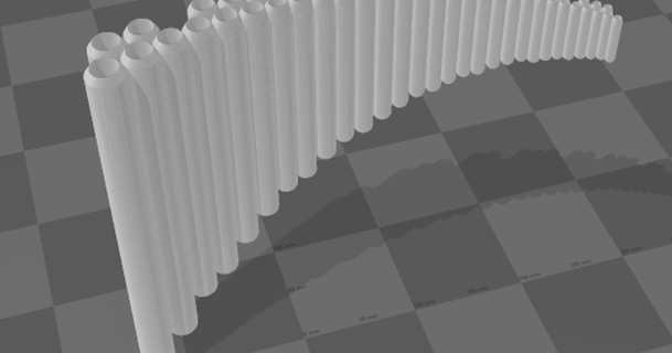 chromatic pan flute 4 octave tunable askme download free stl model printablescom 3d models hobby & makers music 3d print model - Mito3D