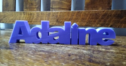 adaline startrekfan2 indir Bedava stl model printablescom 3d modeller Sanat tasarım tasarımlar 3dname 3dnames isimler 3d print model - Mito3D