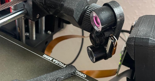 ajustable cámara montar prusa mini tomatendose descargar gratis stl modelo imprimiblescom 3d modelos impresoras actualizaciones montaje pulpos octoprintcamera prusamini frambuesa picamera 3d print model - Mito3D