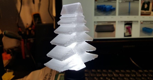basit Noel ağaç kötü durumda indir Bedava stl model printablescom 3d modeller ev halkı ekipman süsleri ağacı Weihnachten 3d print model - Mito3D