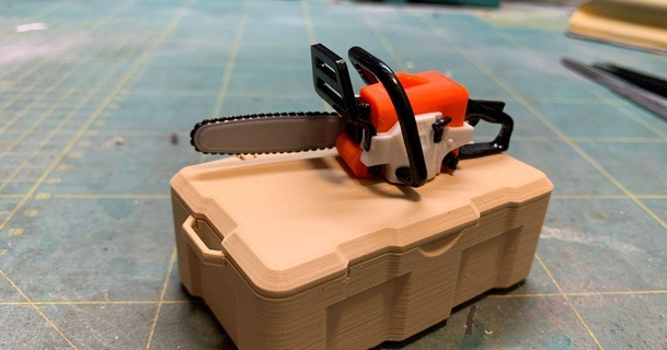 chainsaw 1 10 zax download free stl model printablescom 3d models hobby & makers rc robotics 3d print model - Mito3D
