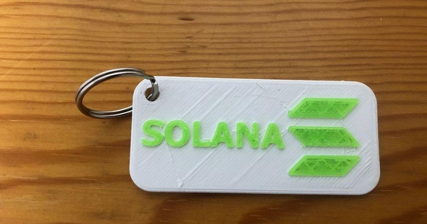 solana sol key chain eastwest design download free stl model printablescom 3d models art & designs blockchain card crypto cryptocurrency keychain 3d print model - Mito3D