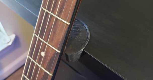 guitare bureau repos ctneptune Télécharger libre stl modèle imprimablescom 3d modèles loisir fabricants musique support Médiator titulaire soutien 3d print model - Mito3D