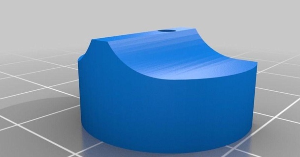 extruder cap reduce filament buckling jesse download free stl model printablescom 3d models printers - upgrades delta flexible 3d print model - Mito3D
