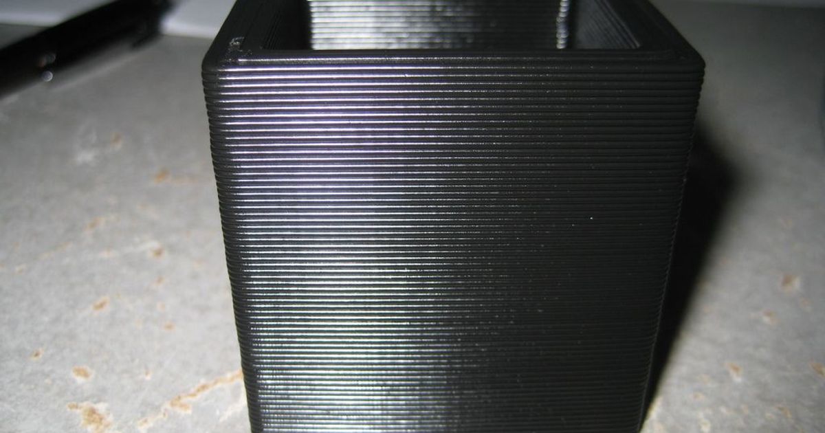 calibrazione cubo 5mm pareti jesse Scarica gratuito stl modello printablescom 3d Modelli stampanti test 3D print model - Mito3D