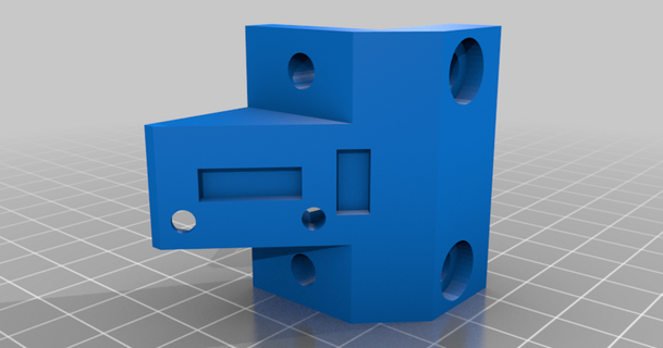 2020 Aluminium Extrusion Makerbot Stil Endstation montieren geil download frei stl Modell Printablescom 3d Modelle Drucker Upgrades 3d print model - Mito3D