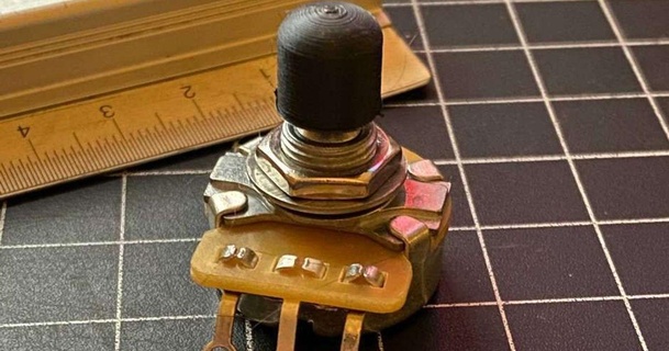 cts potansiyometre topuz eklemek parça micro knob azgın indir Bedava stl model printablescom 3d modeller hobi yapımcılar elektronik 24spline chicagotelefon çamurluk Gibson 3d print model - Mito3D