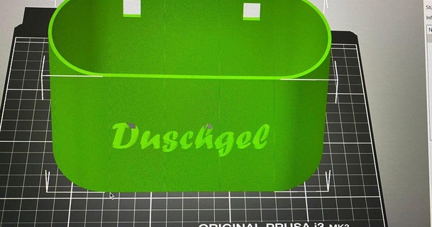 duschgel wandhalter petg applefreak71 download free stl model printablescom 3d models household bathroom 3d print model - Mito3D