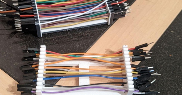 jumper wire organizer lvisintini download free stl model printablescom 3d models hobby & makers electronics breadboard dupont 3d print model - Mito3D