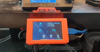 Himbeere pi 4 + Adafruit 35 tft Fall Mantel Ventilator Tom Mullebrouck download frei stl Modell Printablescom 3d Modelle Drucker Zubehör Oktoprintcase raspberrypi4 raspberrypi4bcase 3d print model - Mito3D