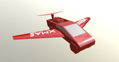 Noel Baba'nın özel Cybertruck panostouz indir Bedava stl model printablescom 3d modeller mevsimlik tasarımlar kış yılın cad uçak Baba 3d print model - Mito3D