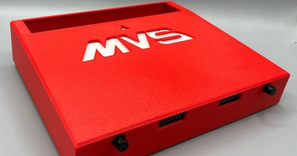 omvs mini - open mvs shell neo geo mv1c garmr download free stl model printablescom 3d models gadgets cmvs neogeo 3d print model - Mito3D
