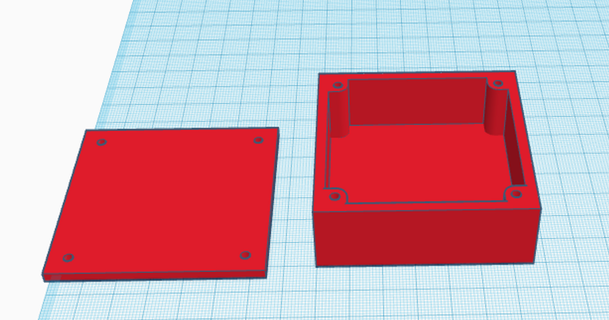 50mm leer Projekt Box Minzglück download frei stl Modell Printablescom 3d Modelle Hobby Macher Elektronik 3d print model - Mito3D