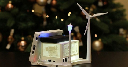 yenilenebilir enerji gösteri Ahududu pi kabine dombi3d indir Bedava stl model printablescom 3d modeller gadget'lar bilgisayarlar fotovoltaik ahududu rüzgar türbini 3d print model - Mito3D