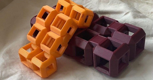 köprüler küp ilçe boş ayı indir Bedava stl model printablescom 3d modeller oyuncaklar oyunlar kıpır fidgetcube oyuncak sonsuzluk 3d print model - Mito3D