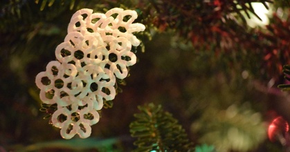 neve catena posta interno Natale albero crasto Scarica gratuito stl modello printablescom 3d Modelli arte design disegni cotta maglia 3d print model - Mito3D