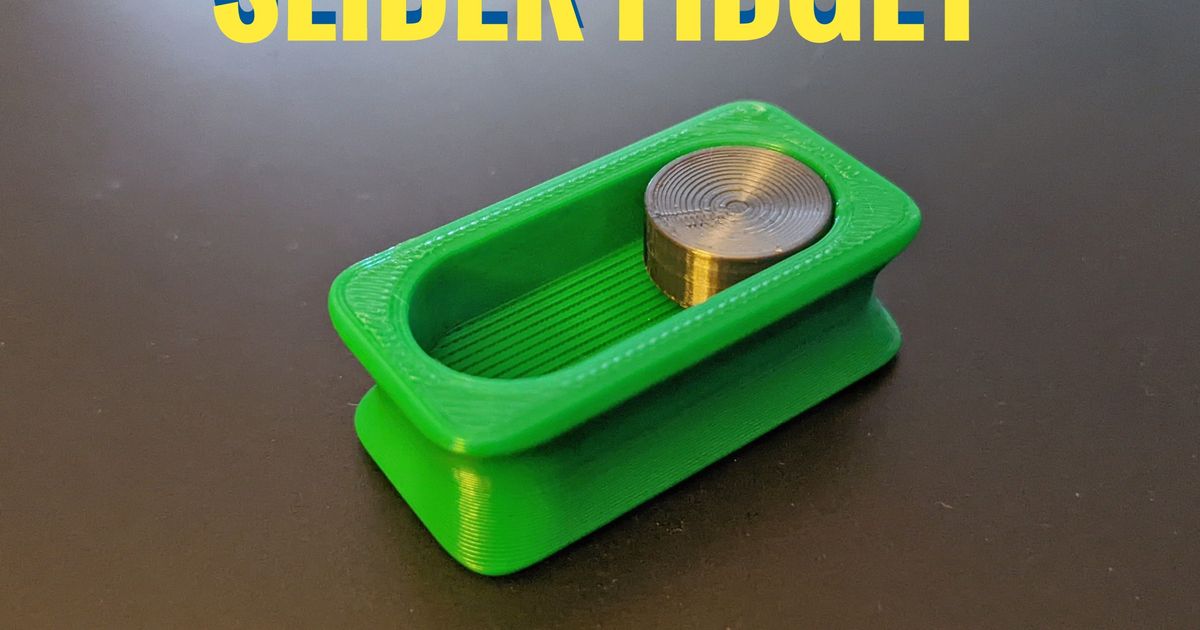slider fidget toy jamestheprinter download free stl model printablescom 3d models toys & games fidgettoy sliders 3D print model - Mito3D