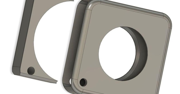 apple airtag case keychain mount monokeith download free stl model printablescom 3d models fashion accessories airtags appleairtag 3d print model - Mito3D