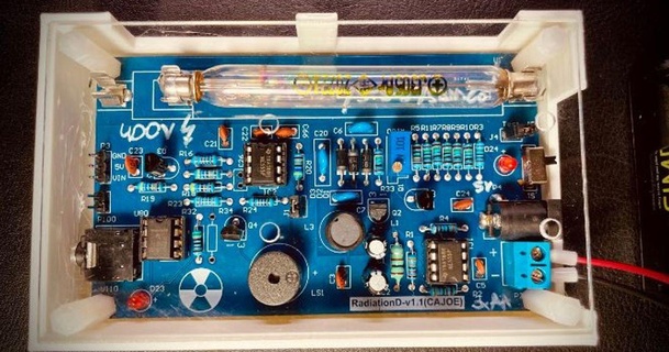 geiger mostrador gc 1602 nano caso funda ns descargar gratis stl modelo imprimiblescom 3d modelos artilugio contador Geiger 3d print model - Mito3D