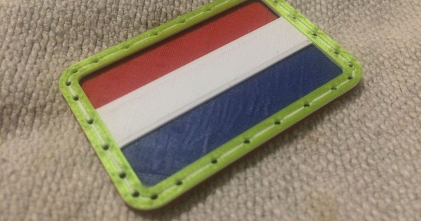 bayraklar dünya yama Hollanda mmu shr3deu indir Bedava stl model printablescom 3d modeller Sanat tasarım tasarımlar m600 renkli 3d print model - Mito3D