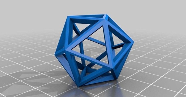 20 lateral dados oco cara recortes 25 mm alta chevymonster baixar livre stl modelo printablescom 3d modelos brinquedos jogos borda d20 icosaedro 3d print model - Mito3D