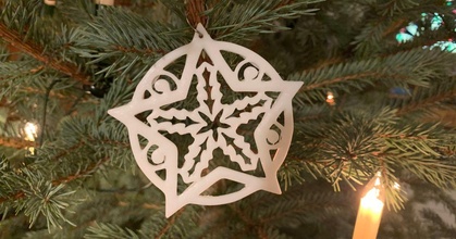 Navidad árbol ornamento decoración percha Herrero descargar gratis stl modelo imprimiblescom 3d modelos estacional diseños invierno años 3d print model - Mito3D