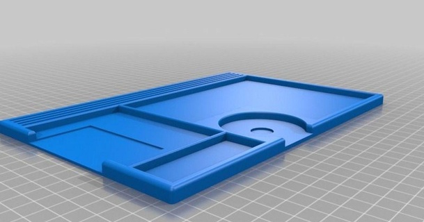 x-wing ship tray blaklanner download free stl model printablescom 3d models toys & games board 3d print model - Mito3D