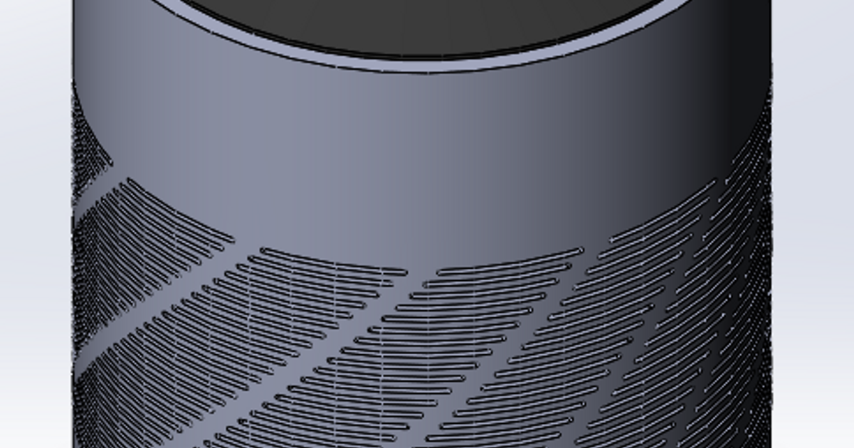 Spule Kieselsäure Gel Container Löcher fixfell7 download frei stl Modell Printablescom 3d Modelle Drucker Zubehör Trockenmittel trocken Trockner silicagel 3D print model - Mito3D