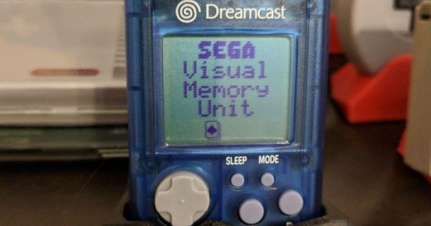 Sega Traumbesetzung vmu Anzeige Stand collingall download frei stl Modell Printablescom 3d Modelle Gadgets Segadreamcast 3d print model - Mito3D
