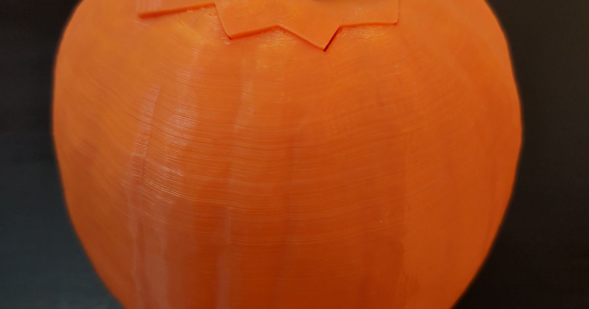 ausgehöhlt Kürbis redkb download frei stl Modell Printablescom 3d Modelle saisonal Designs Herbst Halloween Jackolantern 3D print model - Mito3D